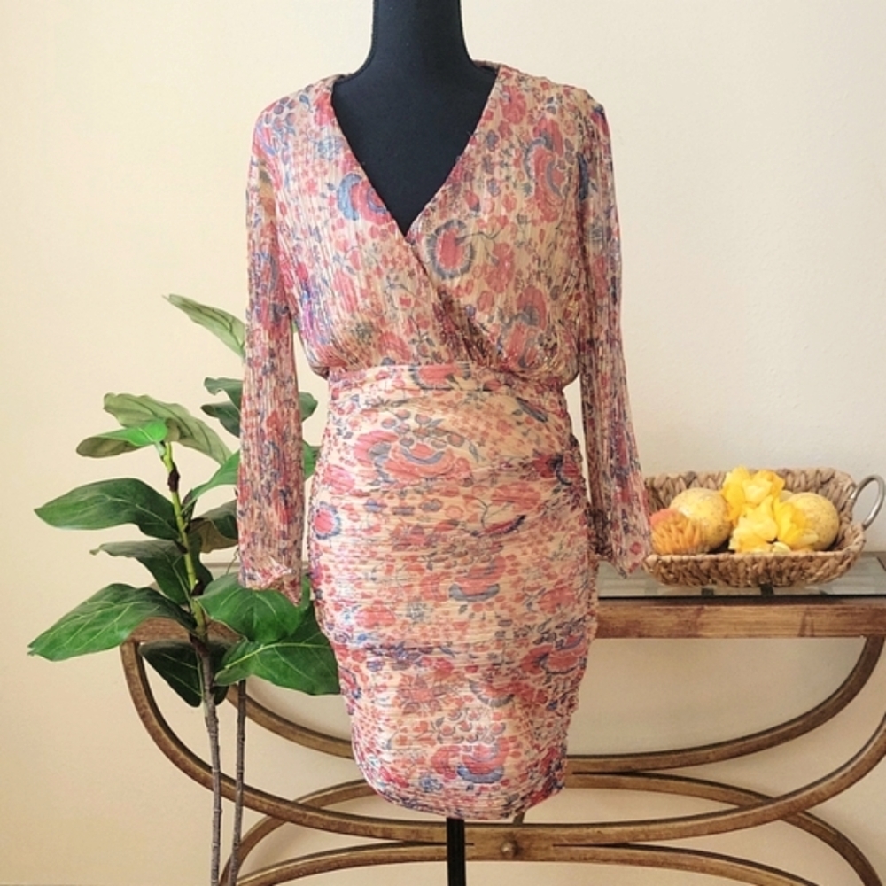 NWY ba&sh Amelia Dress mini dress - Picture 3 of 16